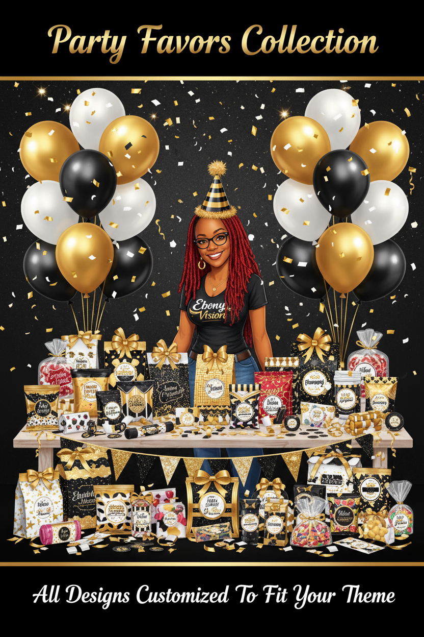 Party Favors Collection Card