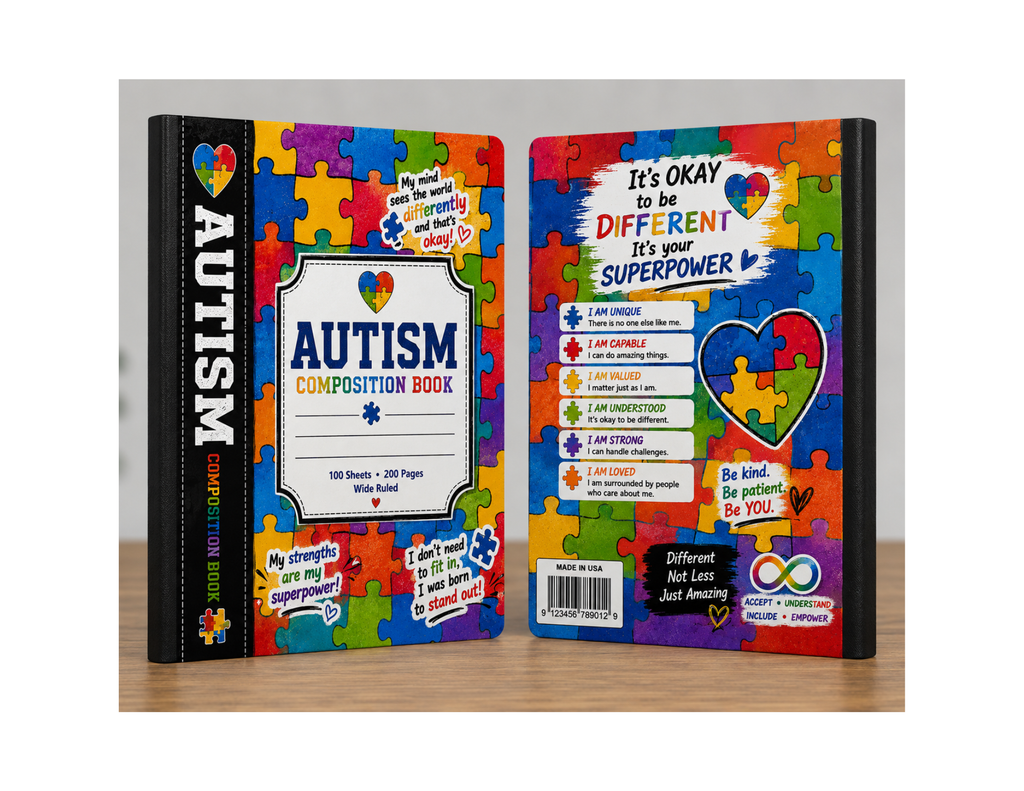 Custom Composition Notebook - Boys Collection