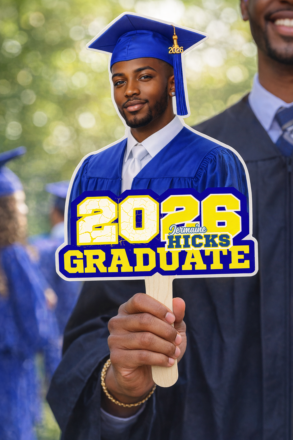 Custom Graduation Fan