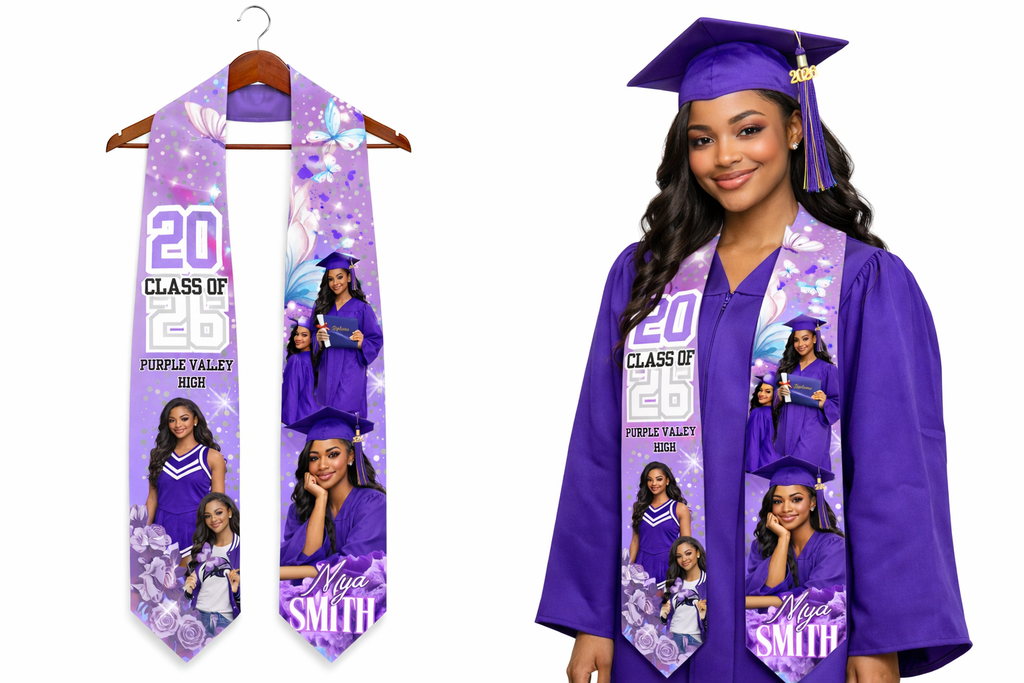 Custom Graduation Stole