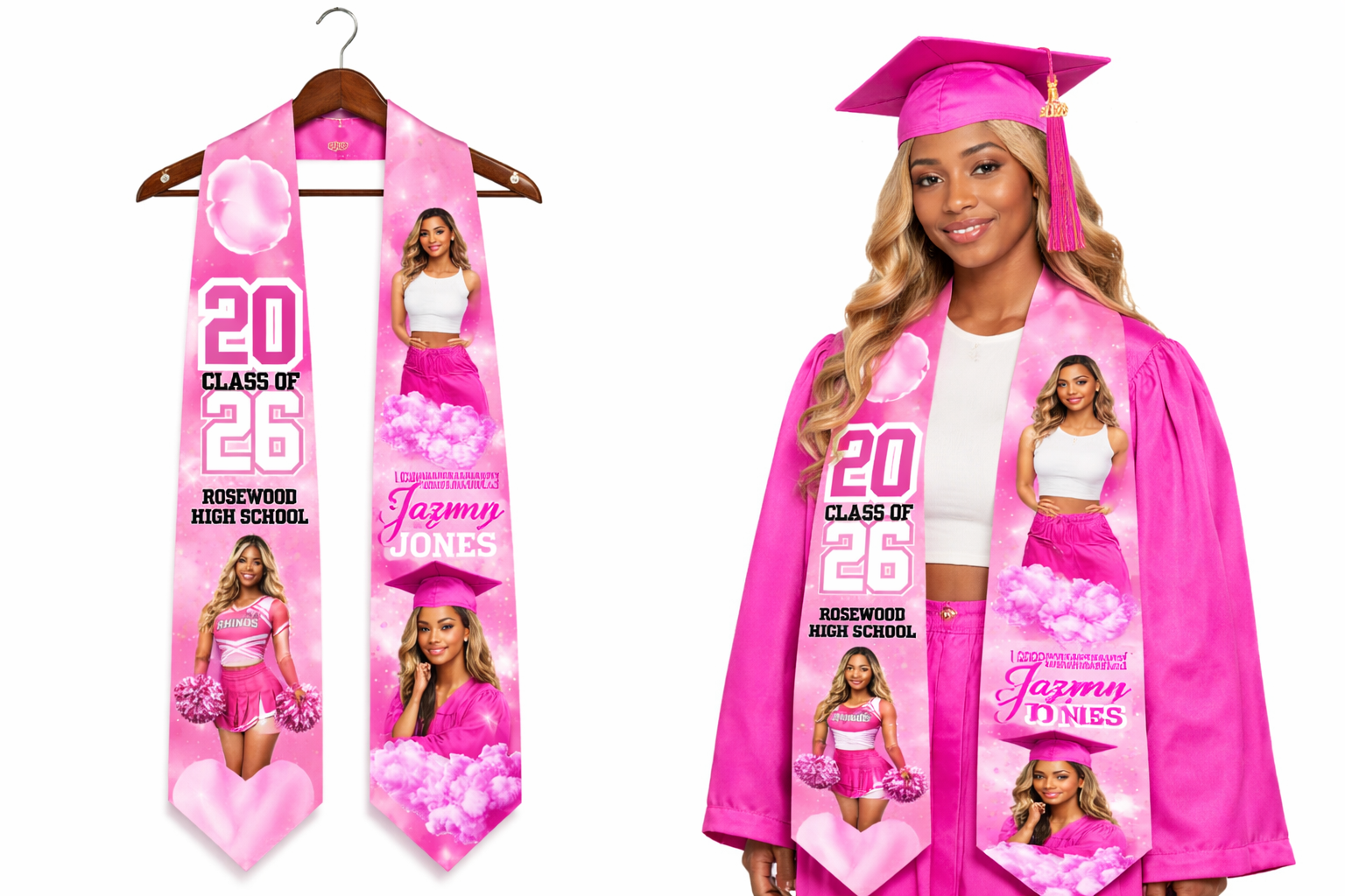 Custom Graduation Stole