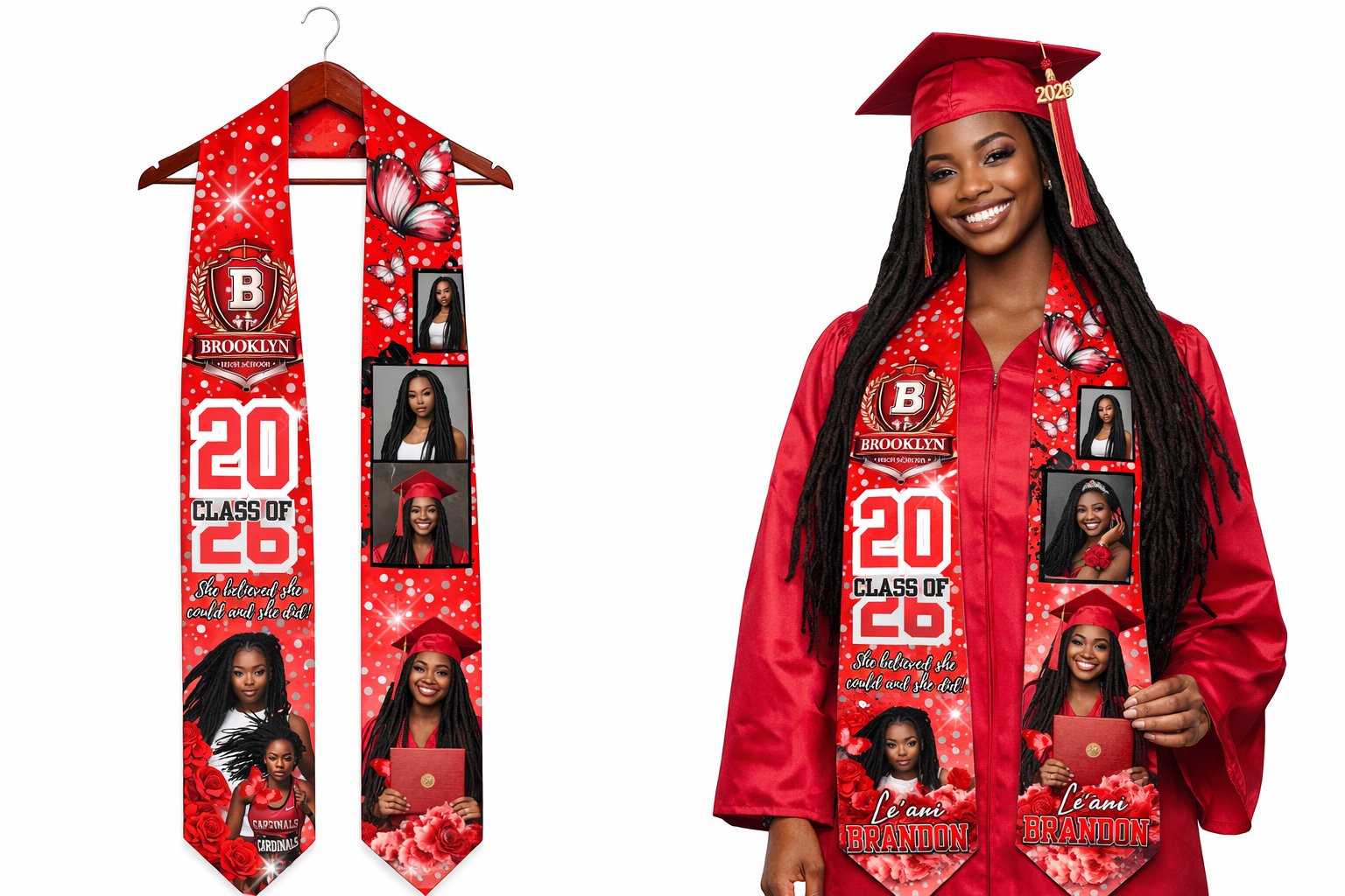 Custom Graduation Stole