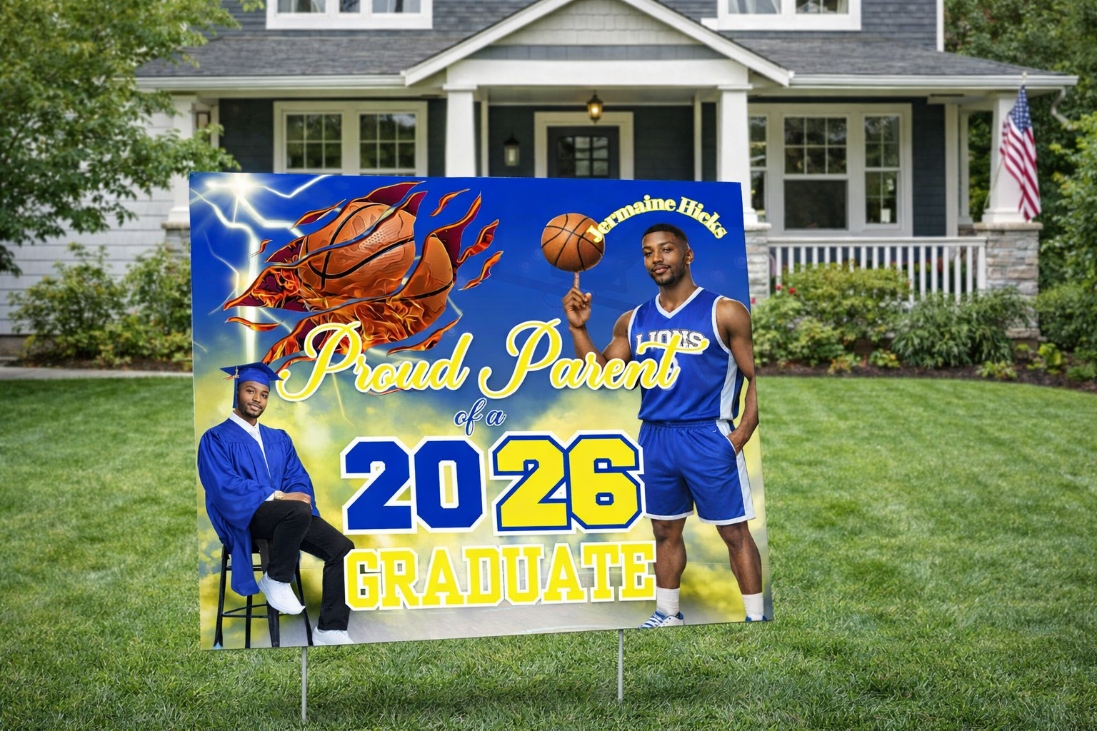 Custom Graduation Yard Sign