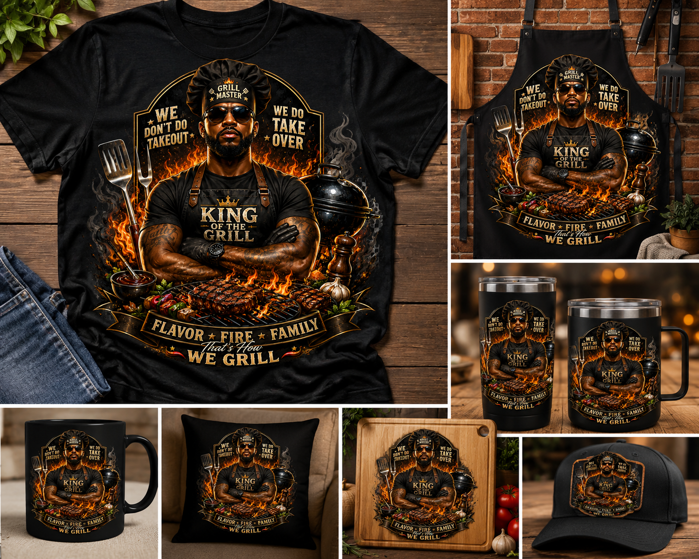 King of the Grill Coffee Mug