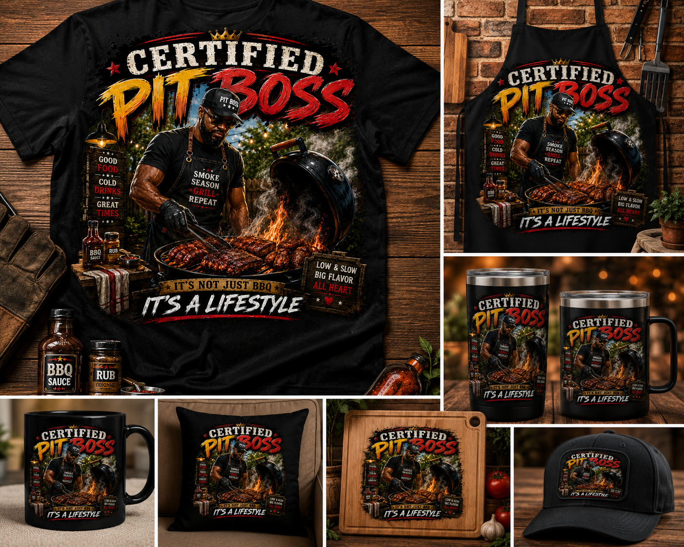 Certified Pit Boss Apron