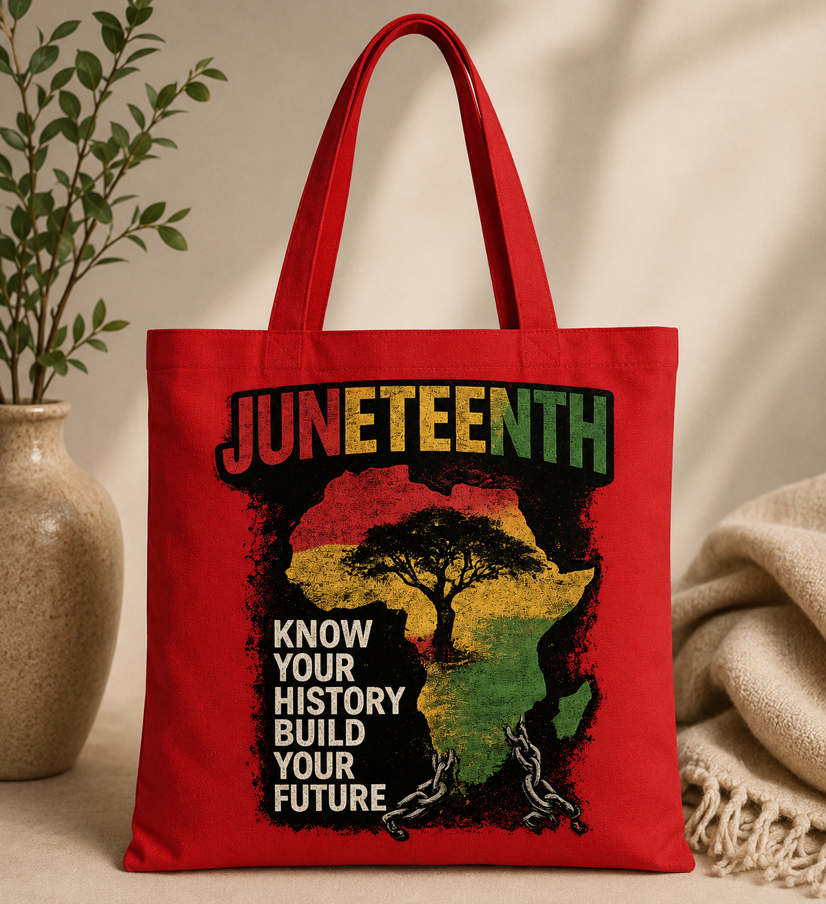 Juneteenth Freedom Day Tote Bag