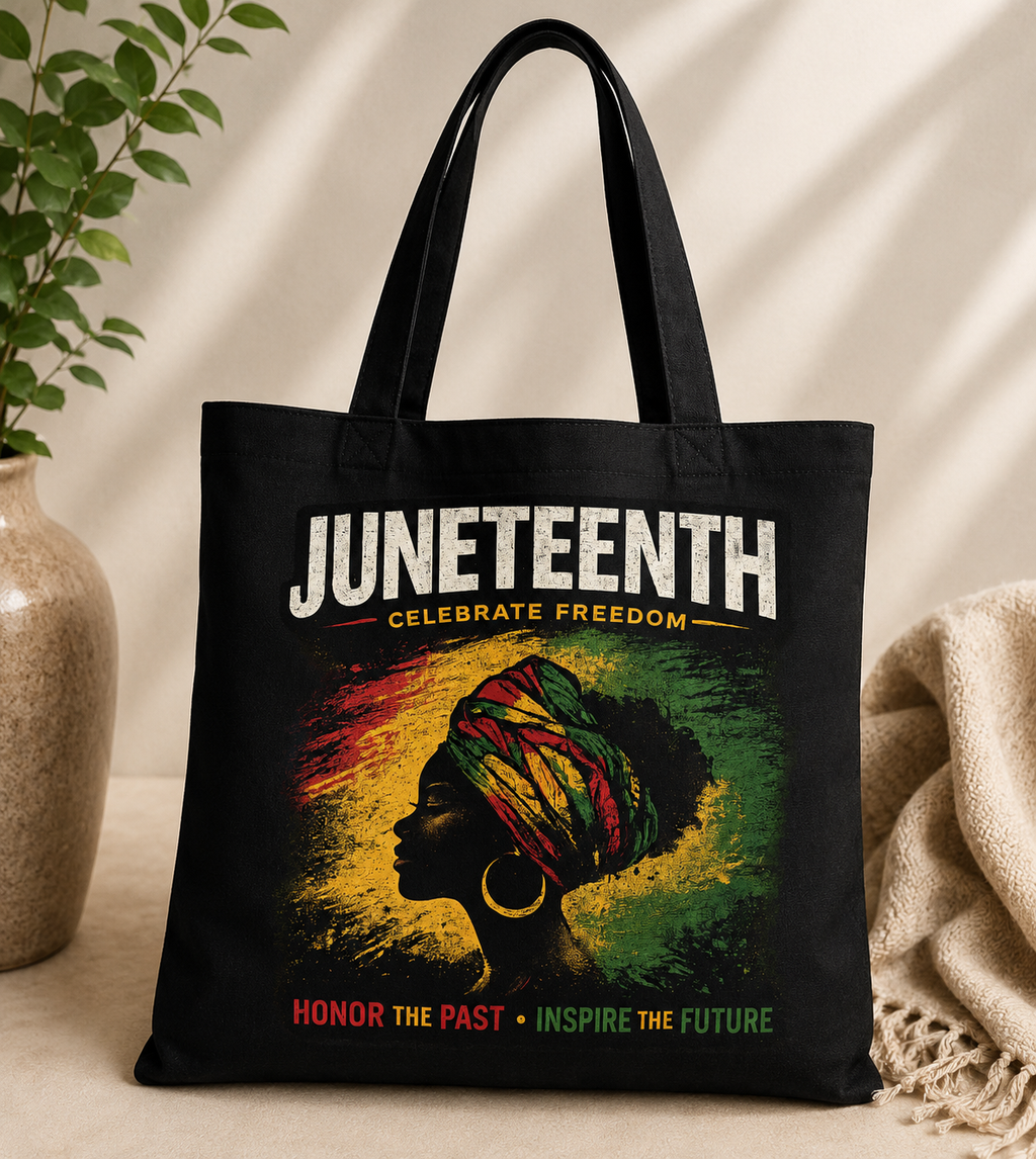 Juneteenth Freedom Day Tote Bag