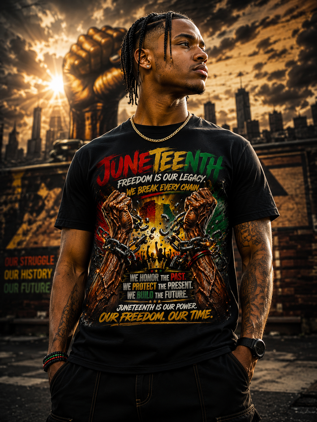 Juneteenth Celebrate Freedom T-Shirt
