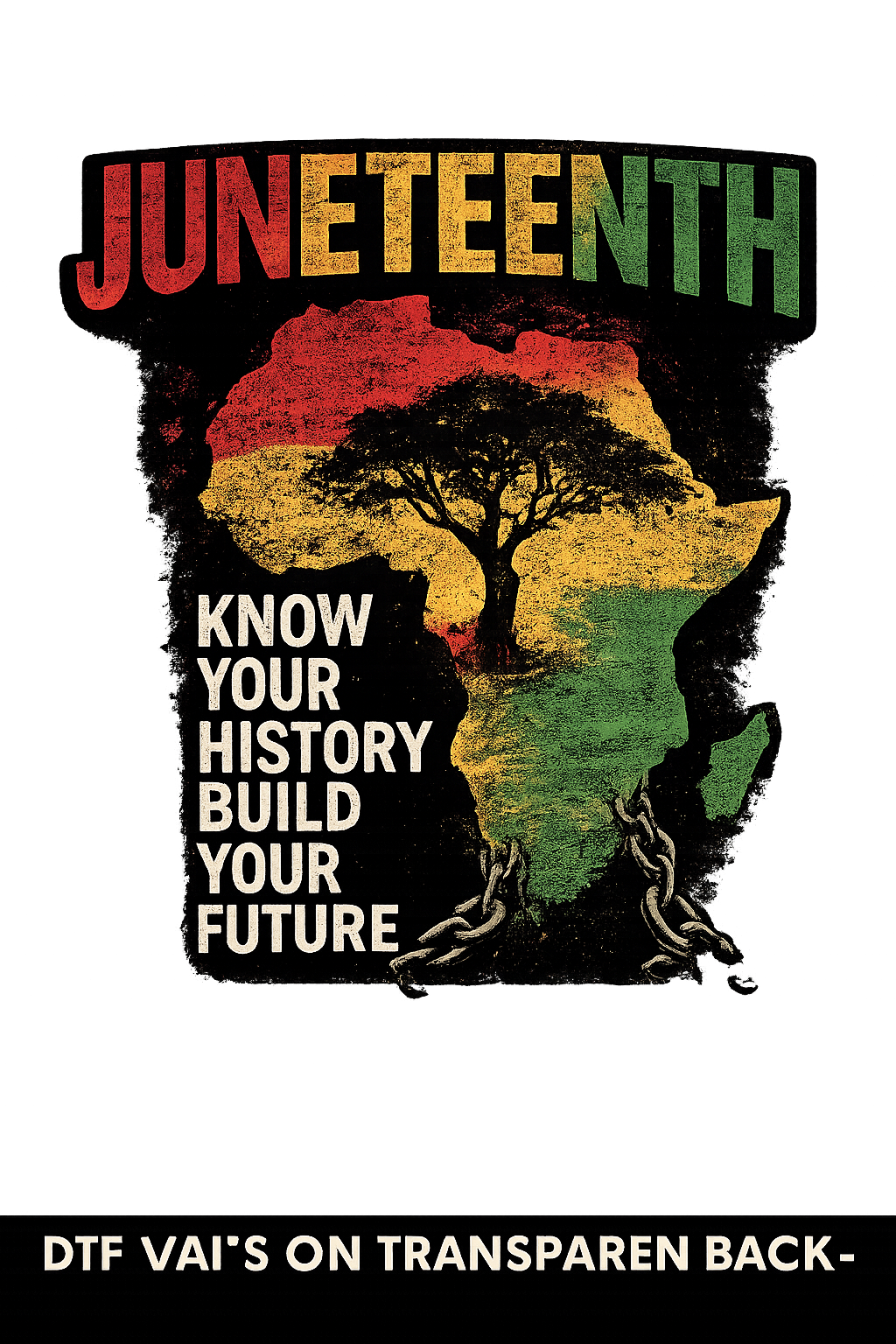 Juneteenth Freedom Day Tote Bag