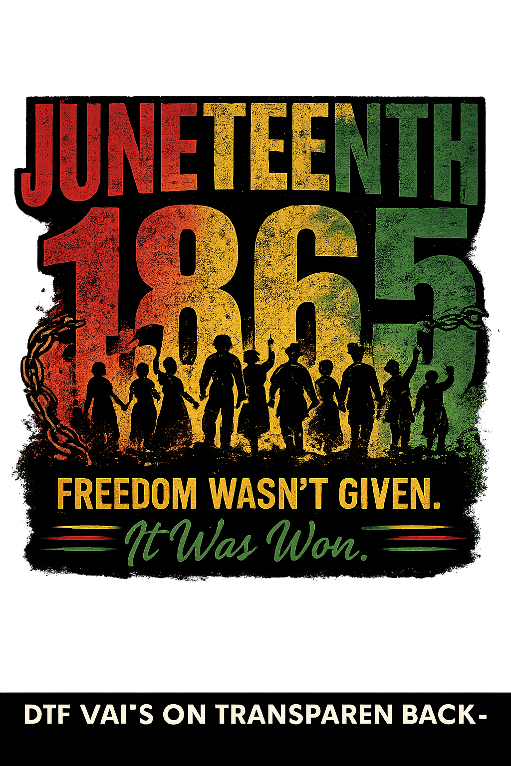 Juneteenth Freedom Day Tote Bag