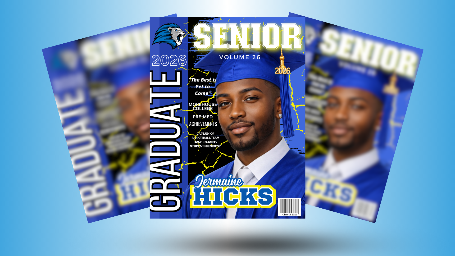 Custom Graduation Magazine Cover