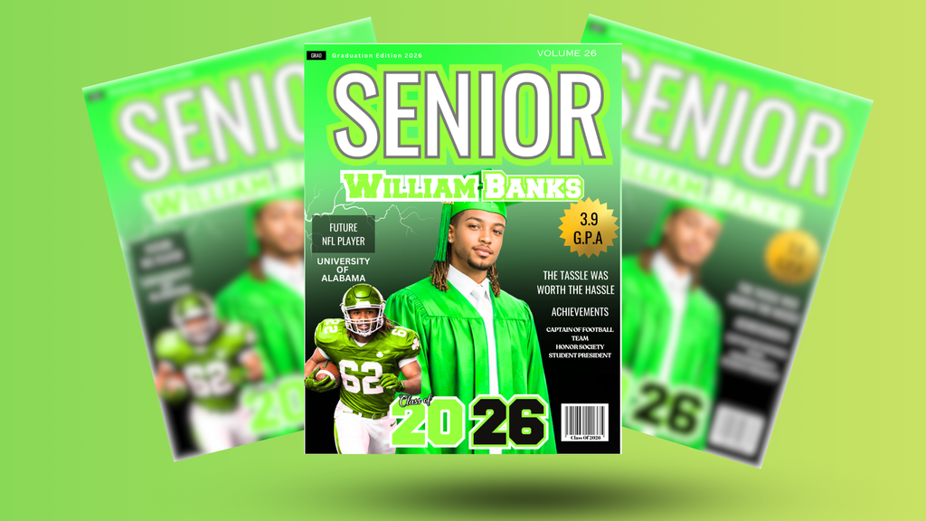 Custom Graduation Magazine Cover