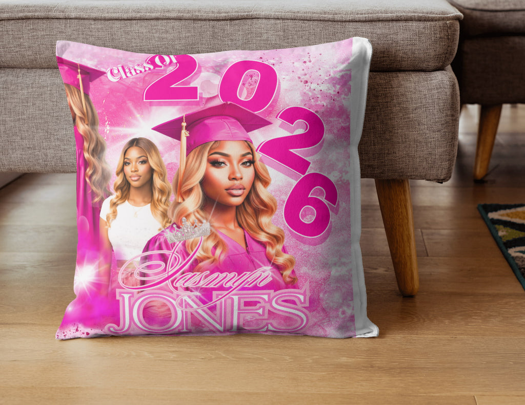 Custom Graduation Diploma Pillow