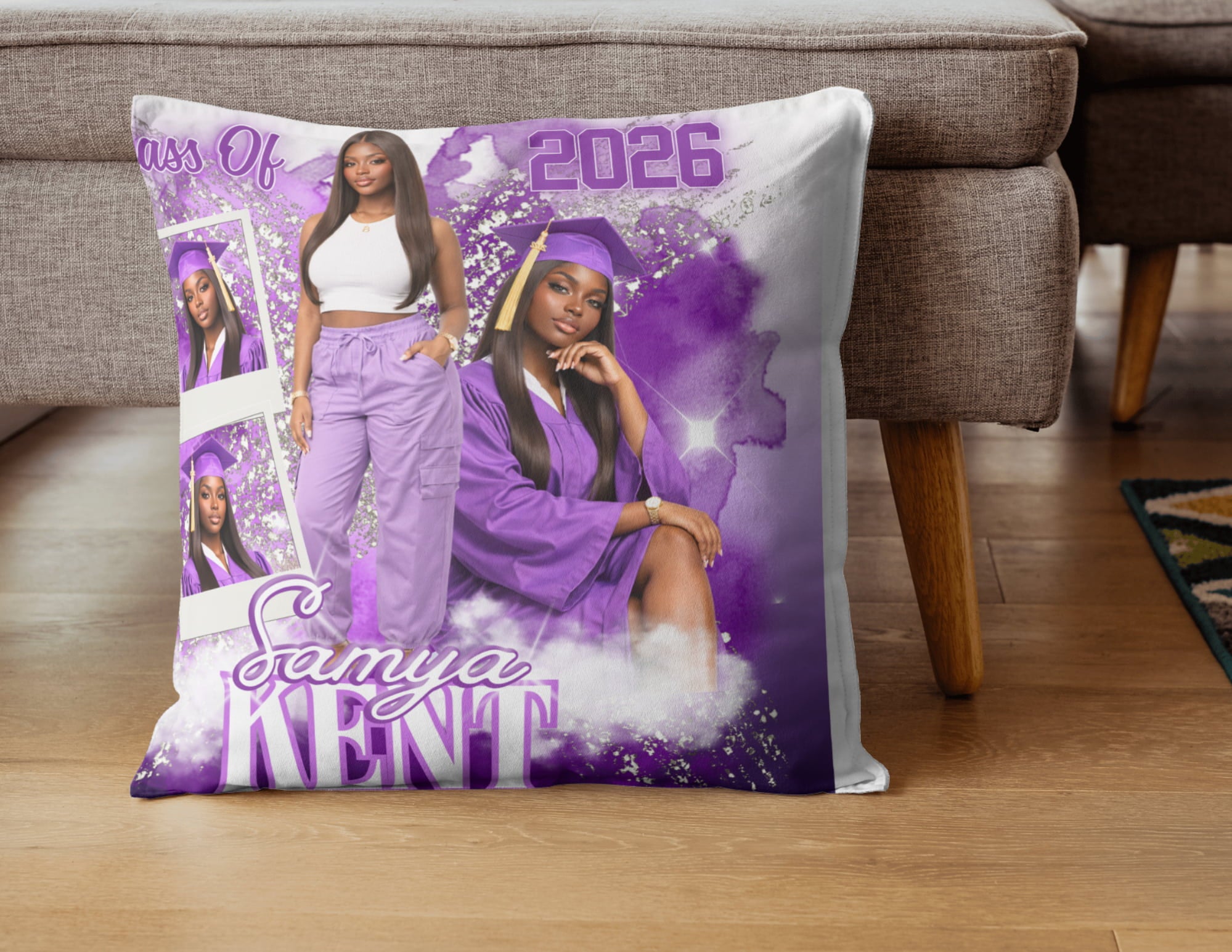 Custom Graduation Diploma Pillow