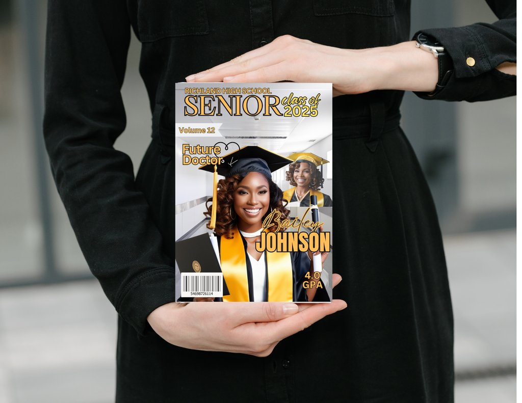 Custom Graduation Magazine Cover