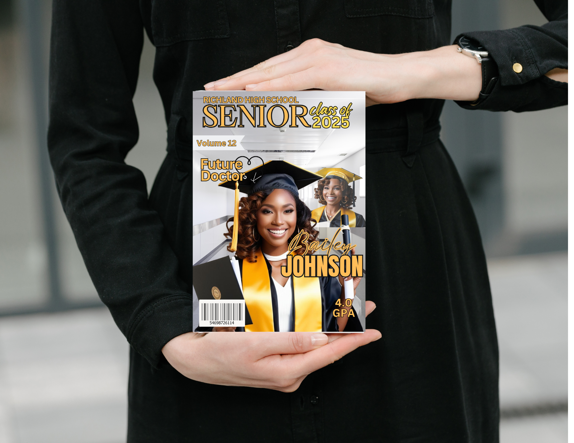 Custom Graduation Magazine Cover