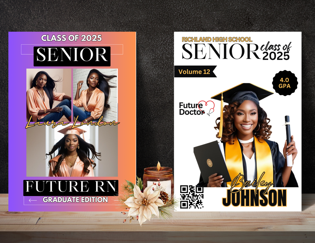 Custom Graduation Magazine Cover