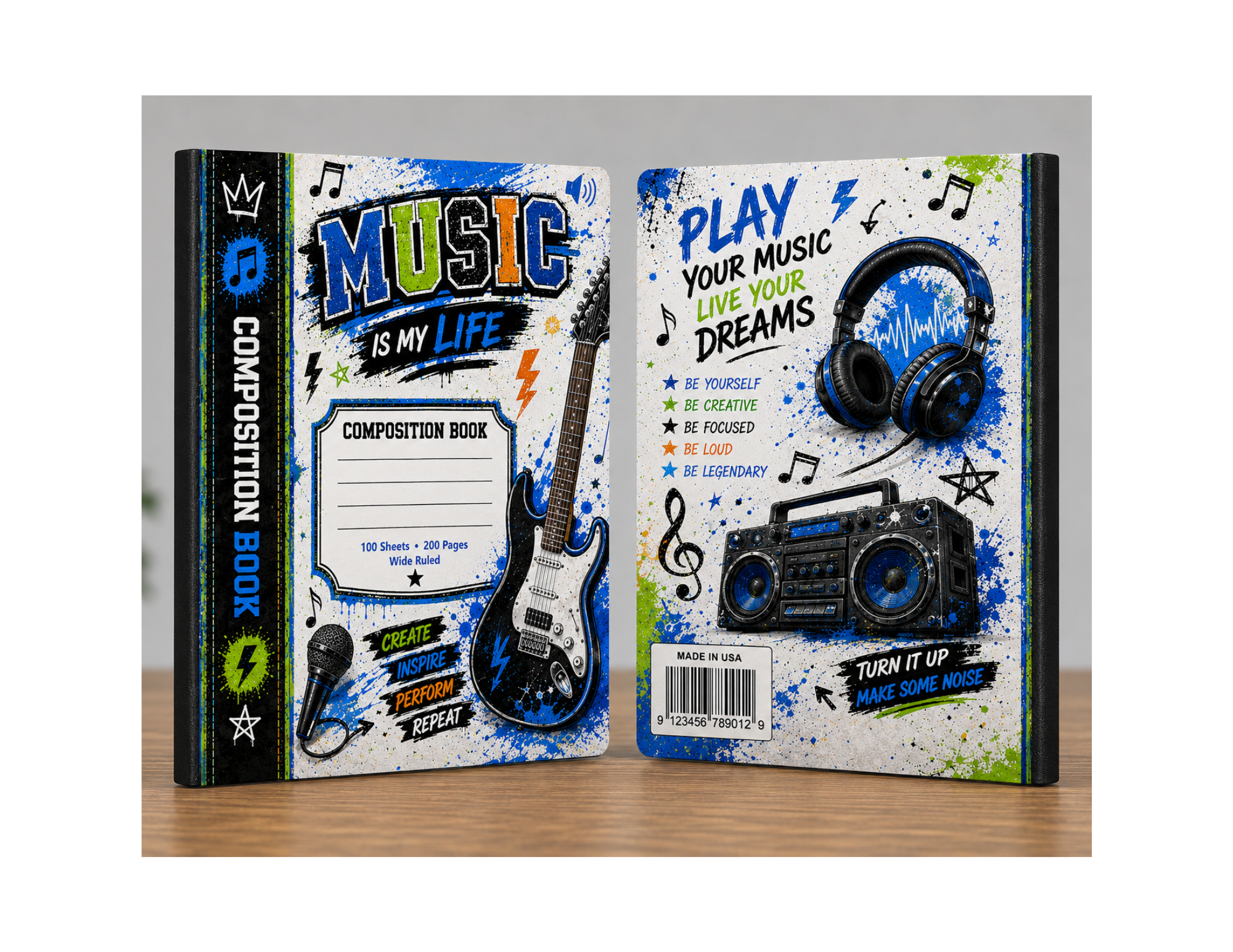 Music Composition Notebook