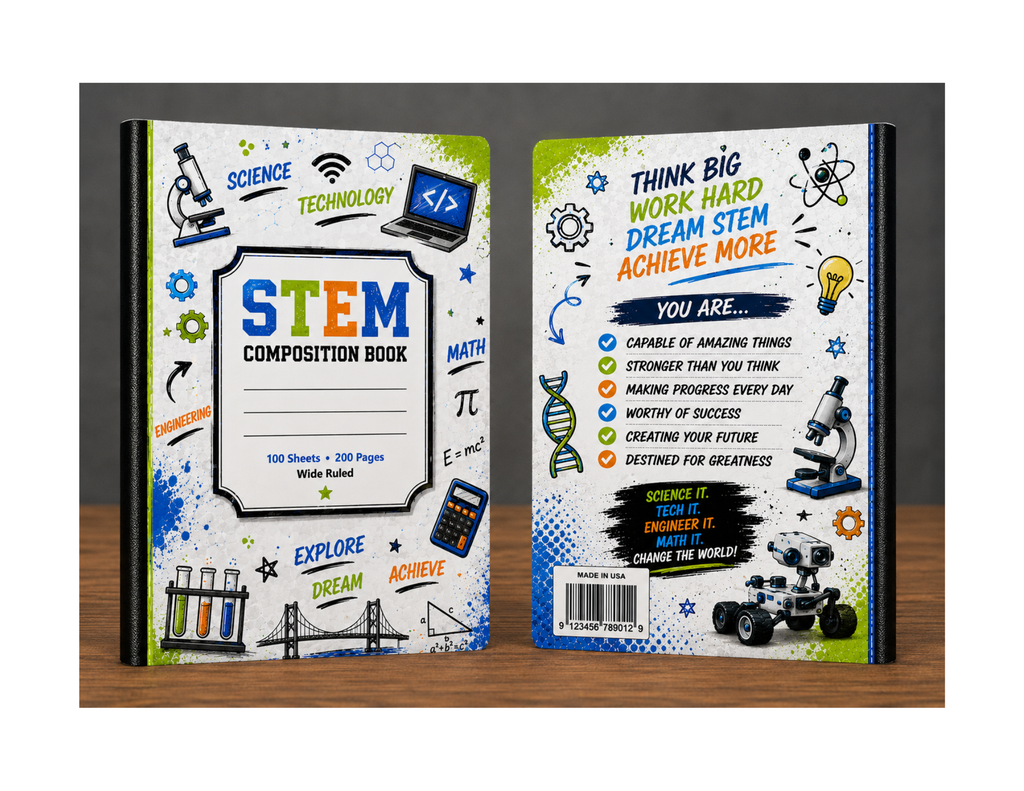 Custom Composition Notebook - Boys Collection